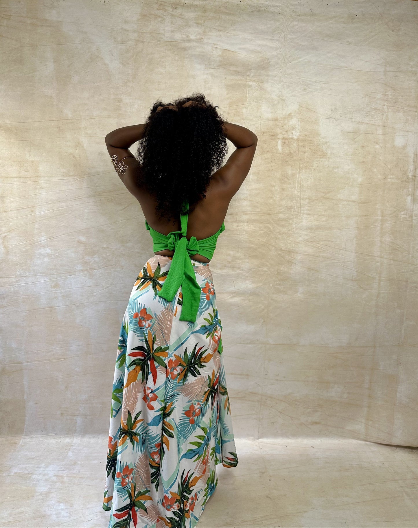Ifunanya in Tropical Green 🌴